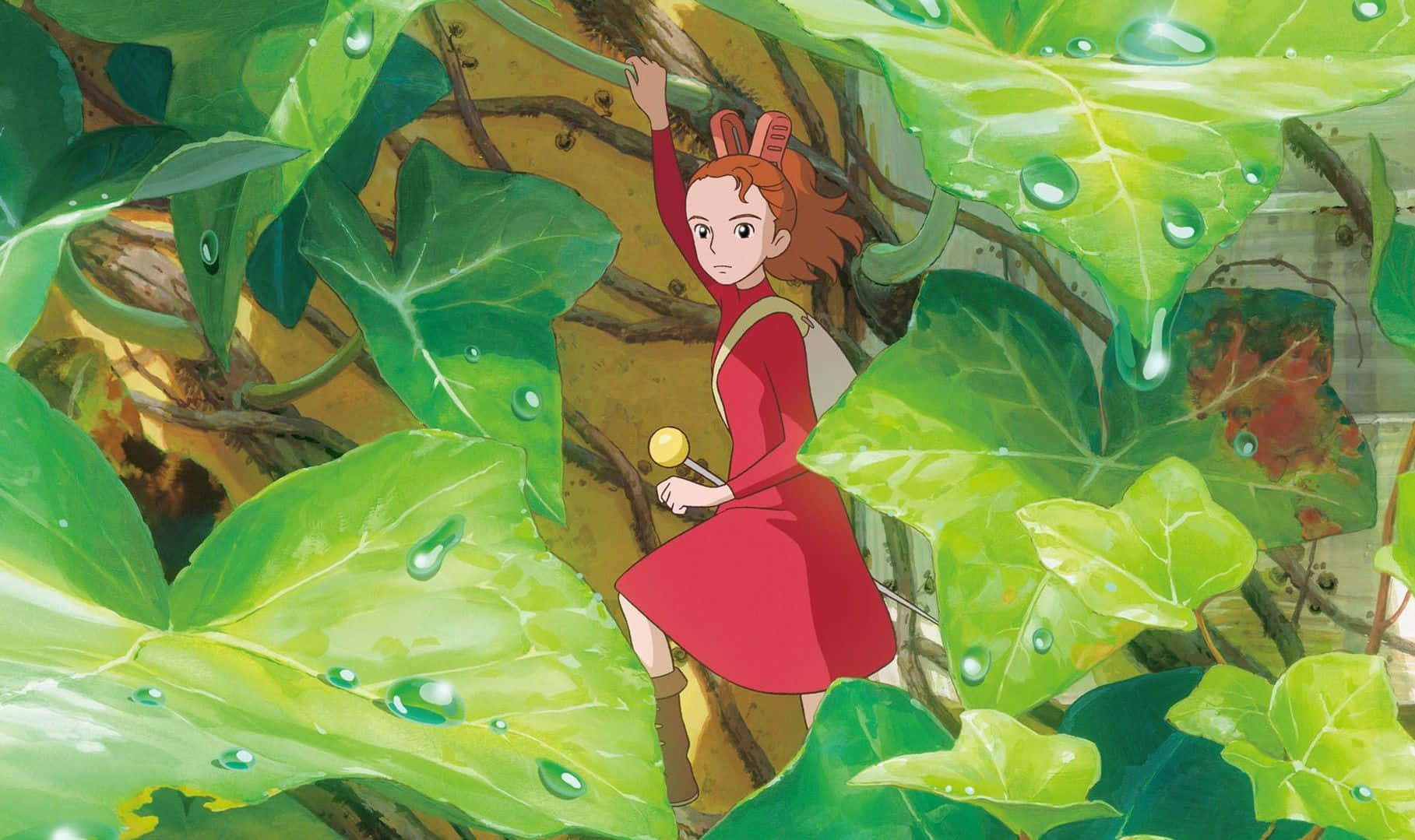 Elmundo Secreto De Arrietty: Aventureros Diminutos En Un Mundo Gigante. Fondo de pantalla