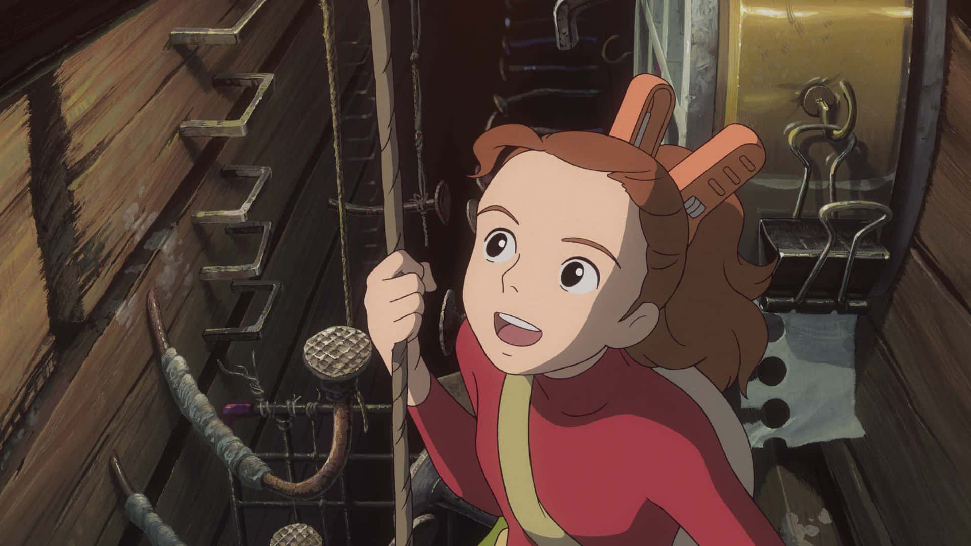 The enchanted world of Arrietty and her family Wallpaper