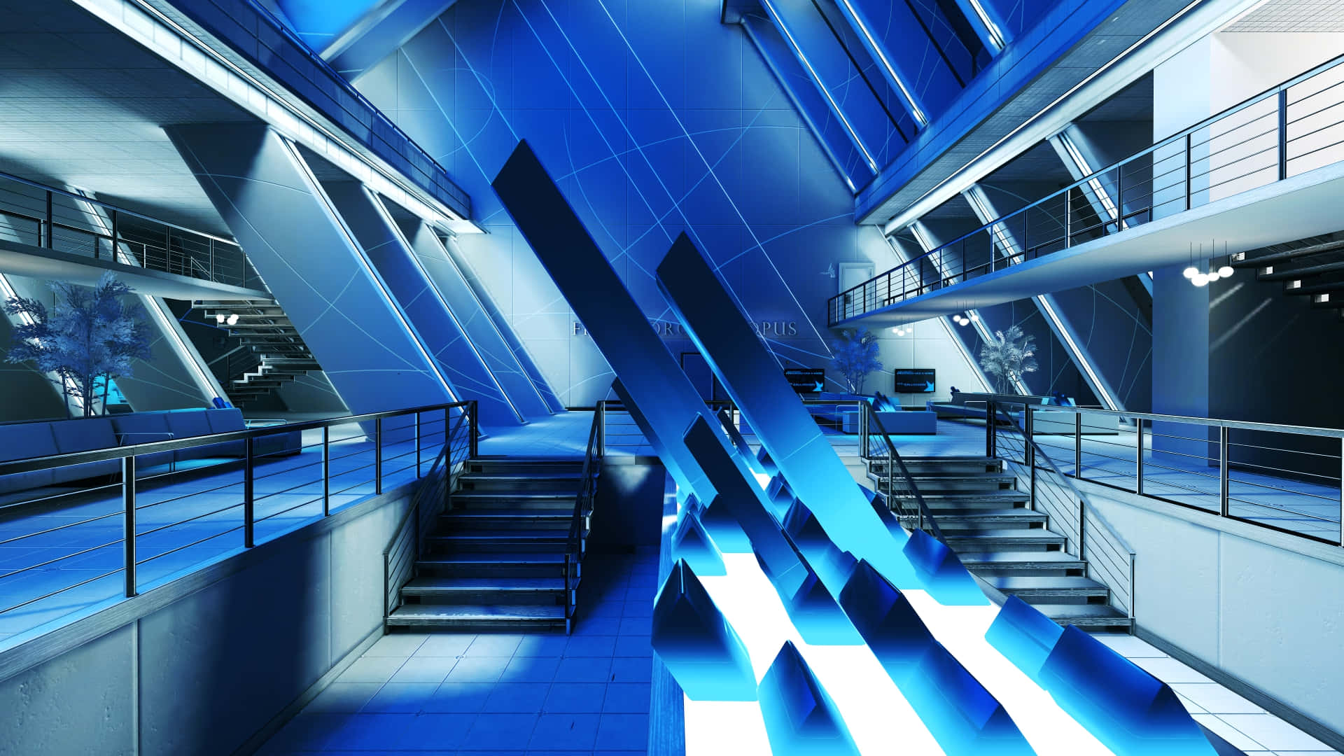 The Shard Mirrors Edge Wallpaper