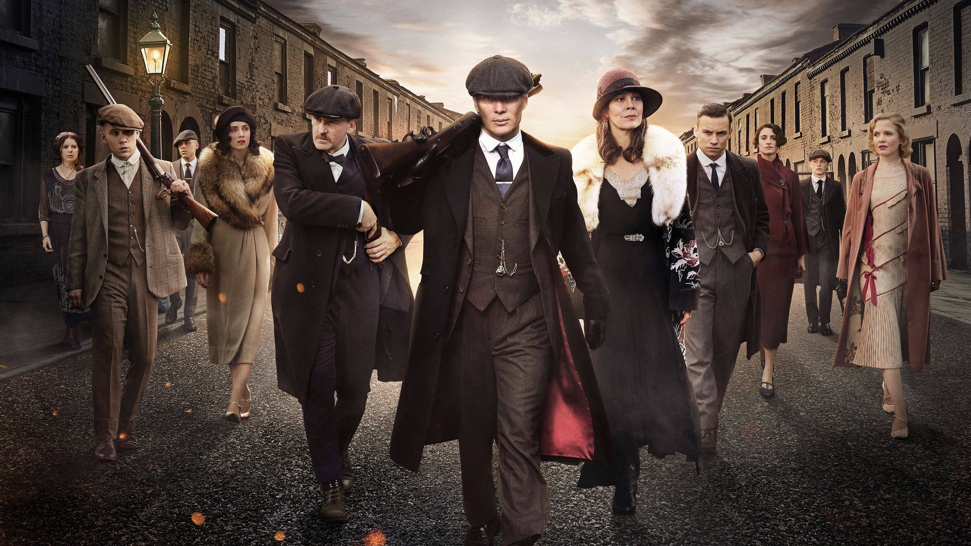The Shelby Family Of Peaky Blinders Background
