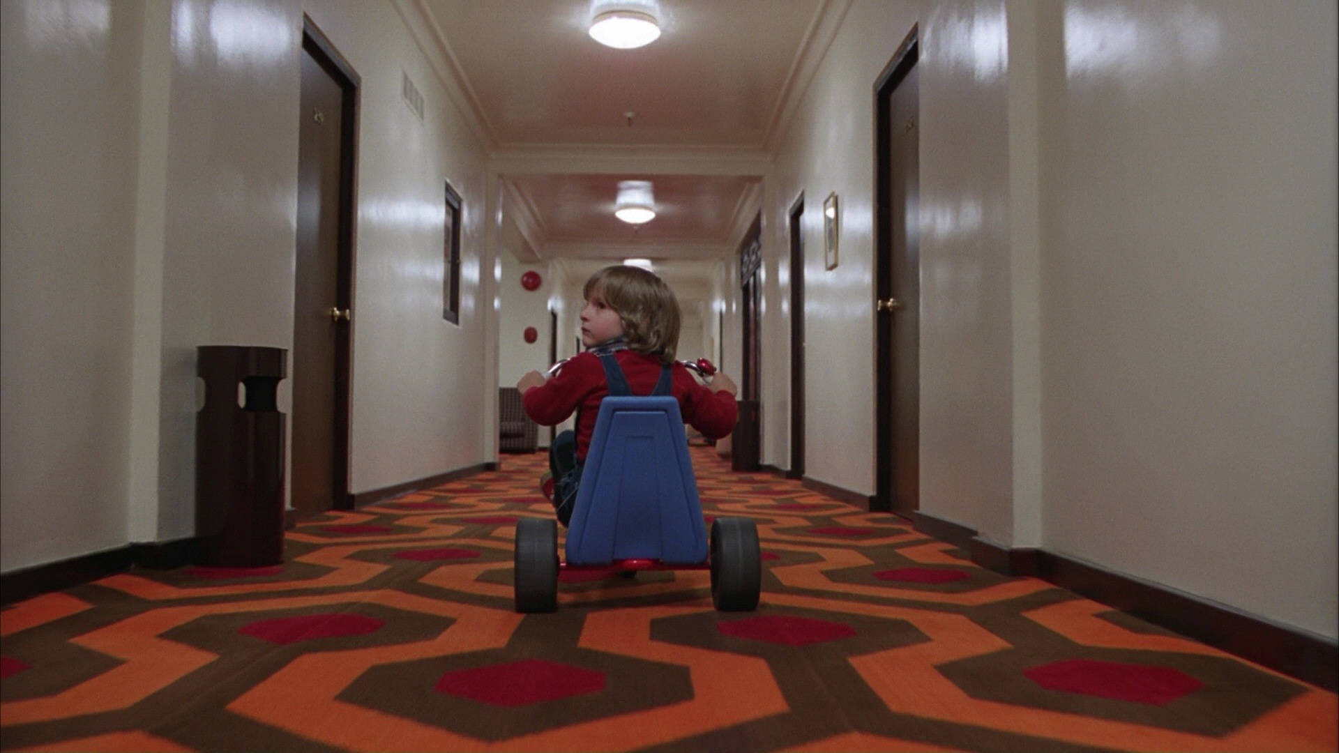 The Shining Danny Riding Tricycle Wallpaper