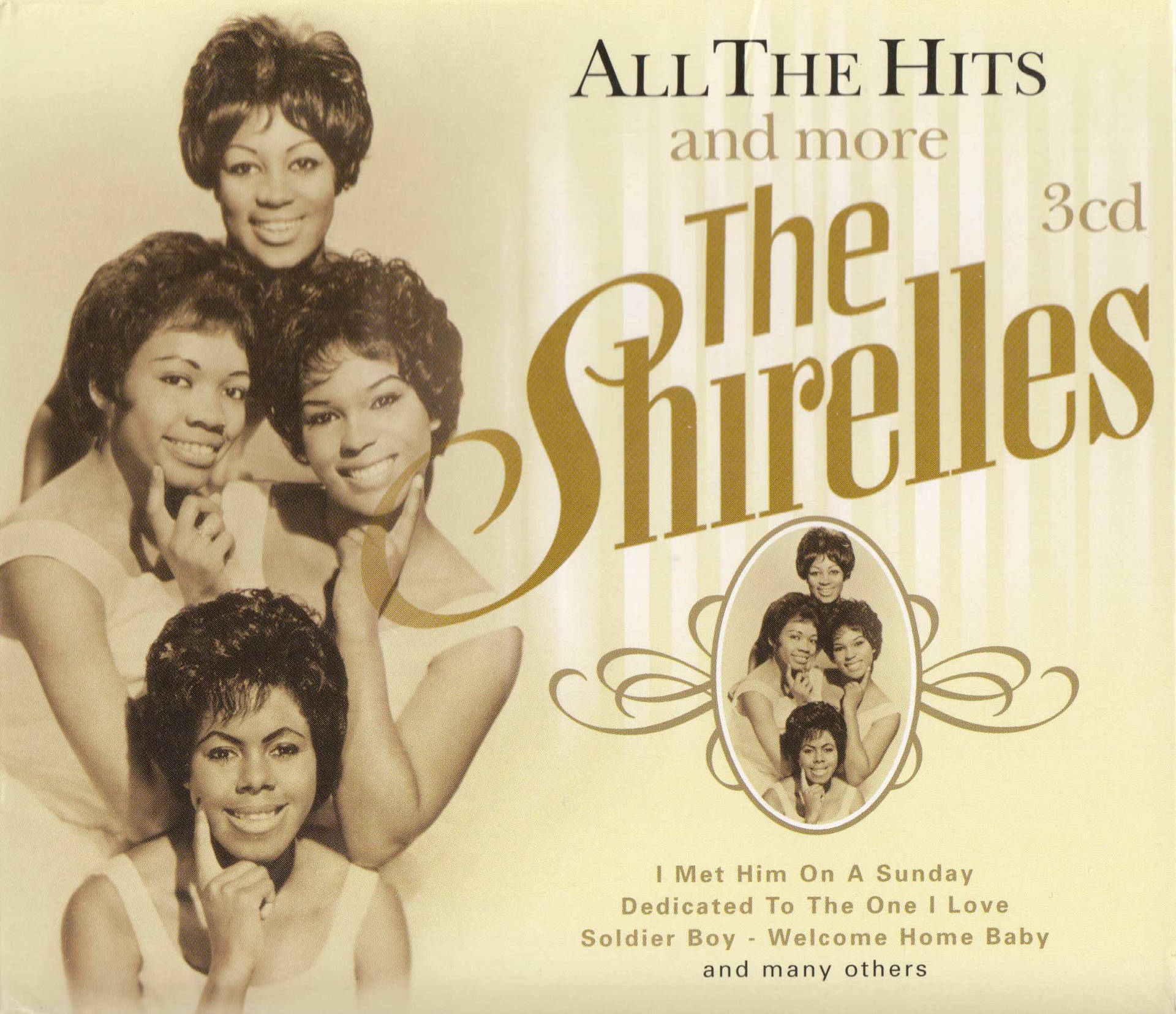The Shirelles All The Hits And More 2009 Cd Cover Wallpaper