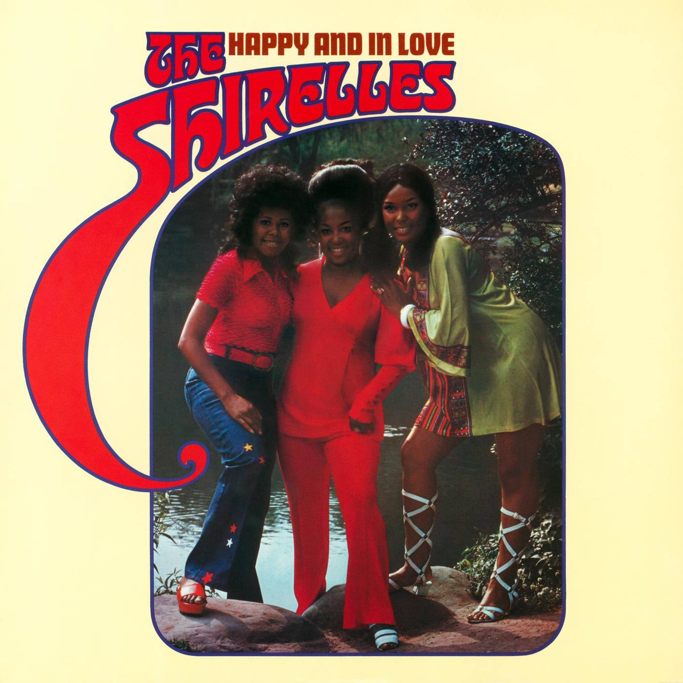 Shirellesalbumomslag Happy And In Love Från 1971. Wallpaper