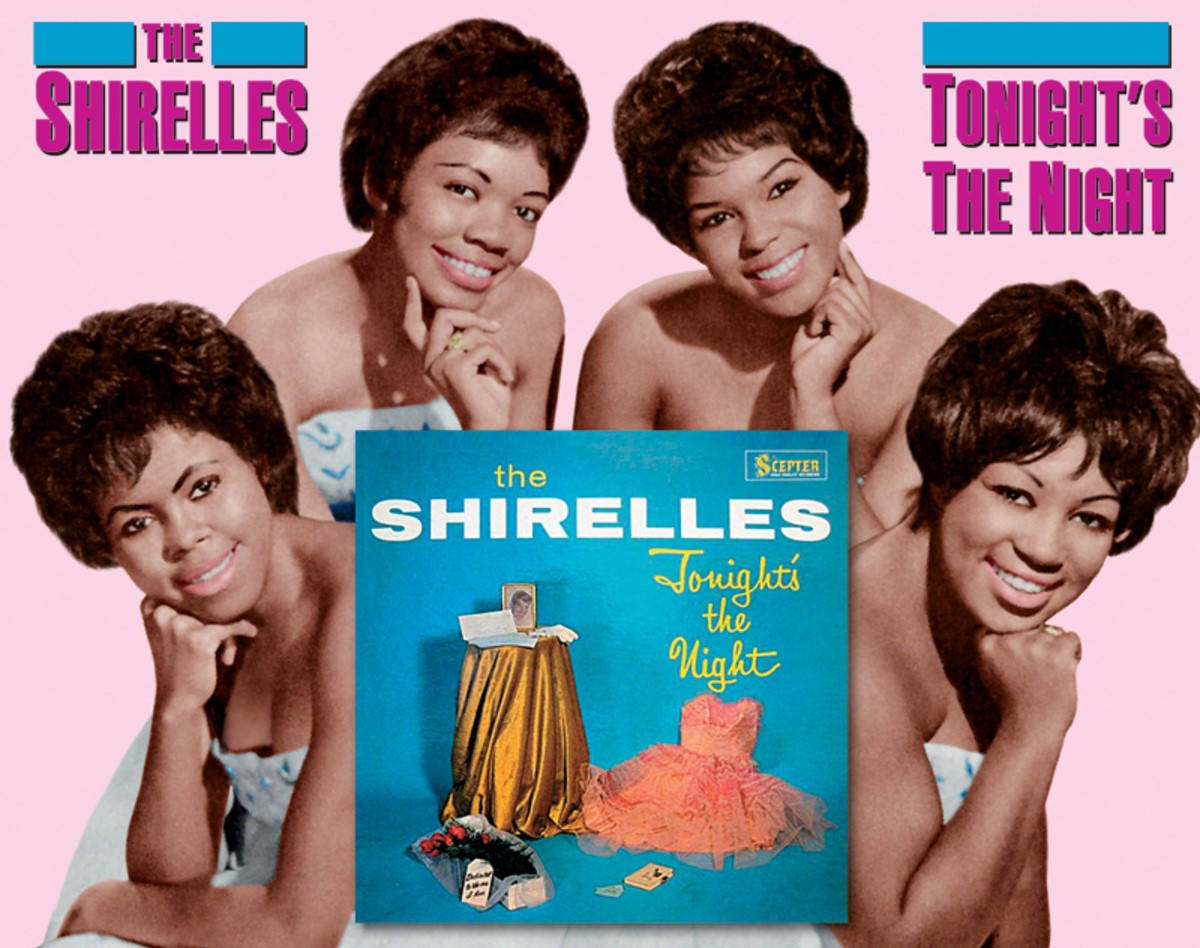 The Shirelles Tonight's The Night Album Cover Wallpaper