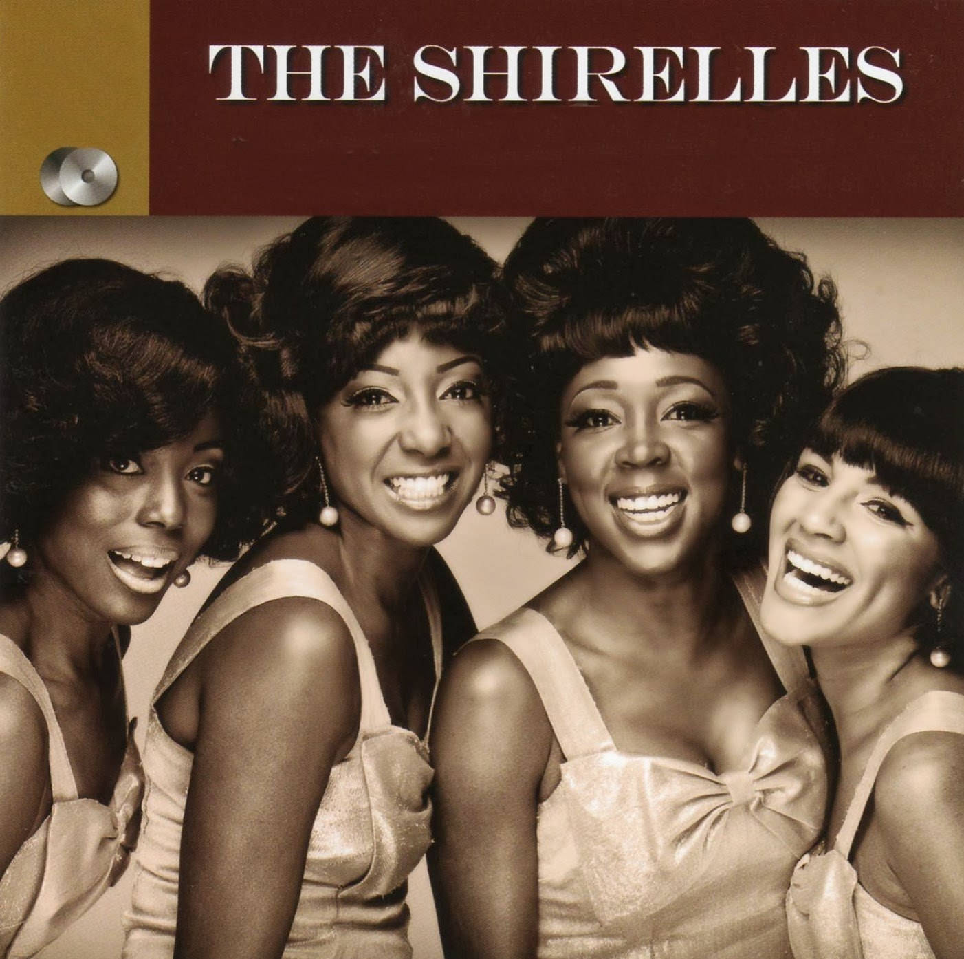 Laportada De Los Dos Álbumes Clásicos Más Los Singles De The Shirelles. Fondo de pantalla