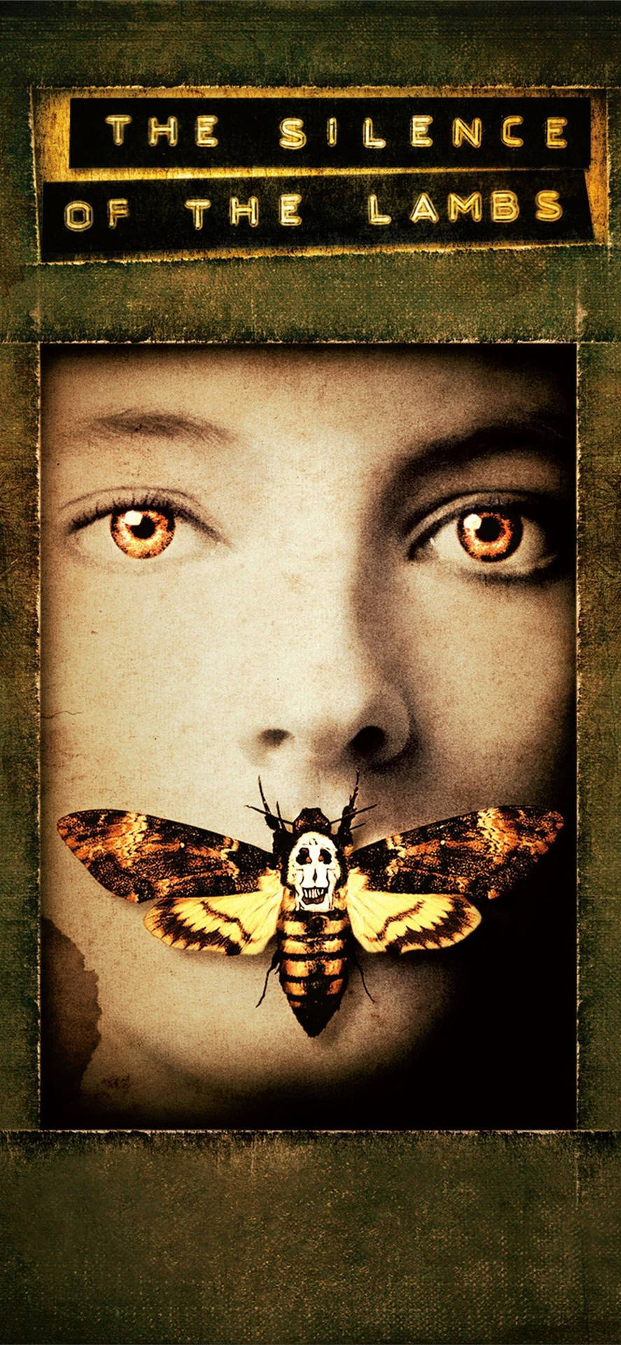 The Silence Of The Lambs Retro Wallpaper