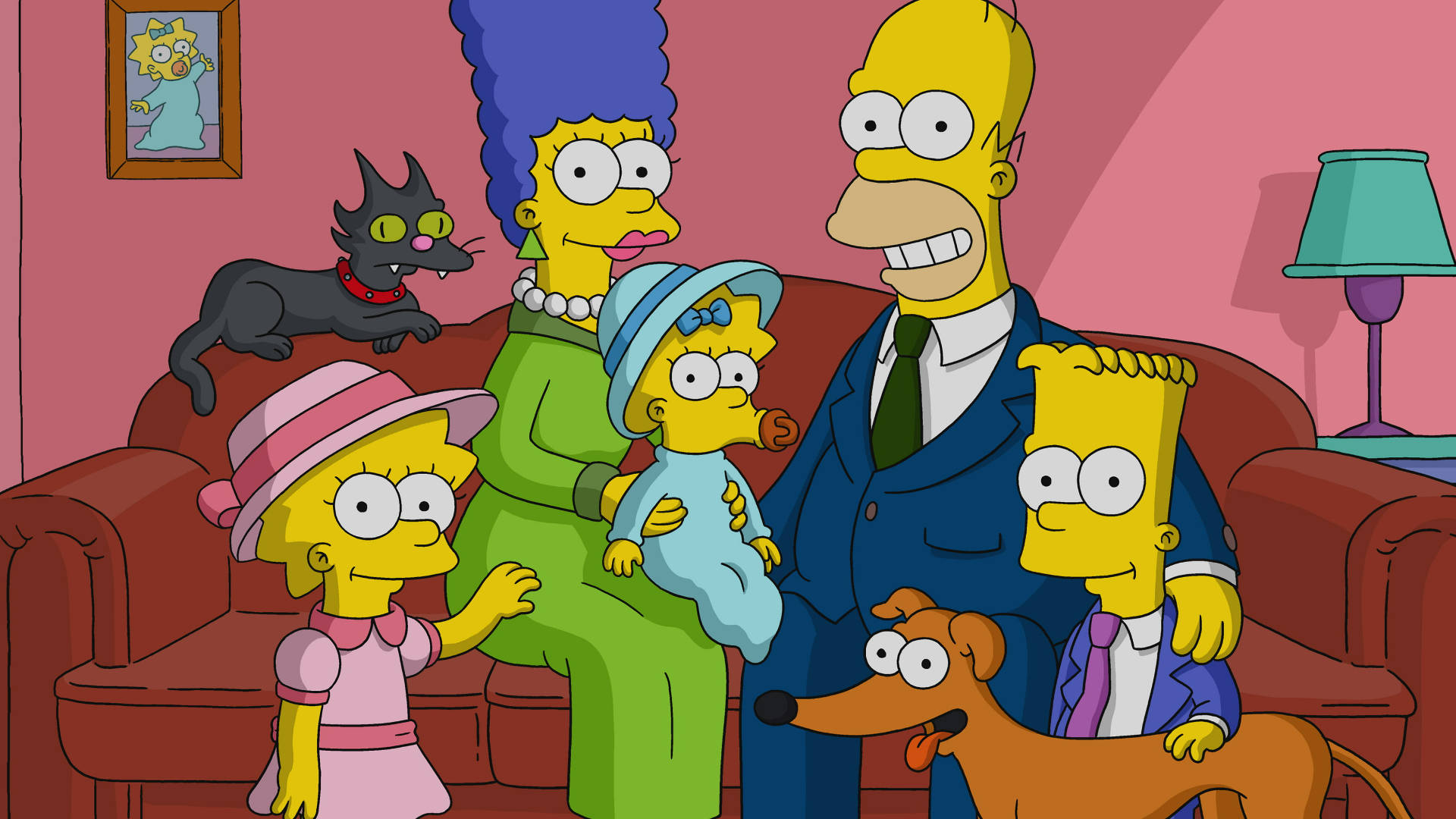 The Simpsons Movie Formal Attire Wallpaper
