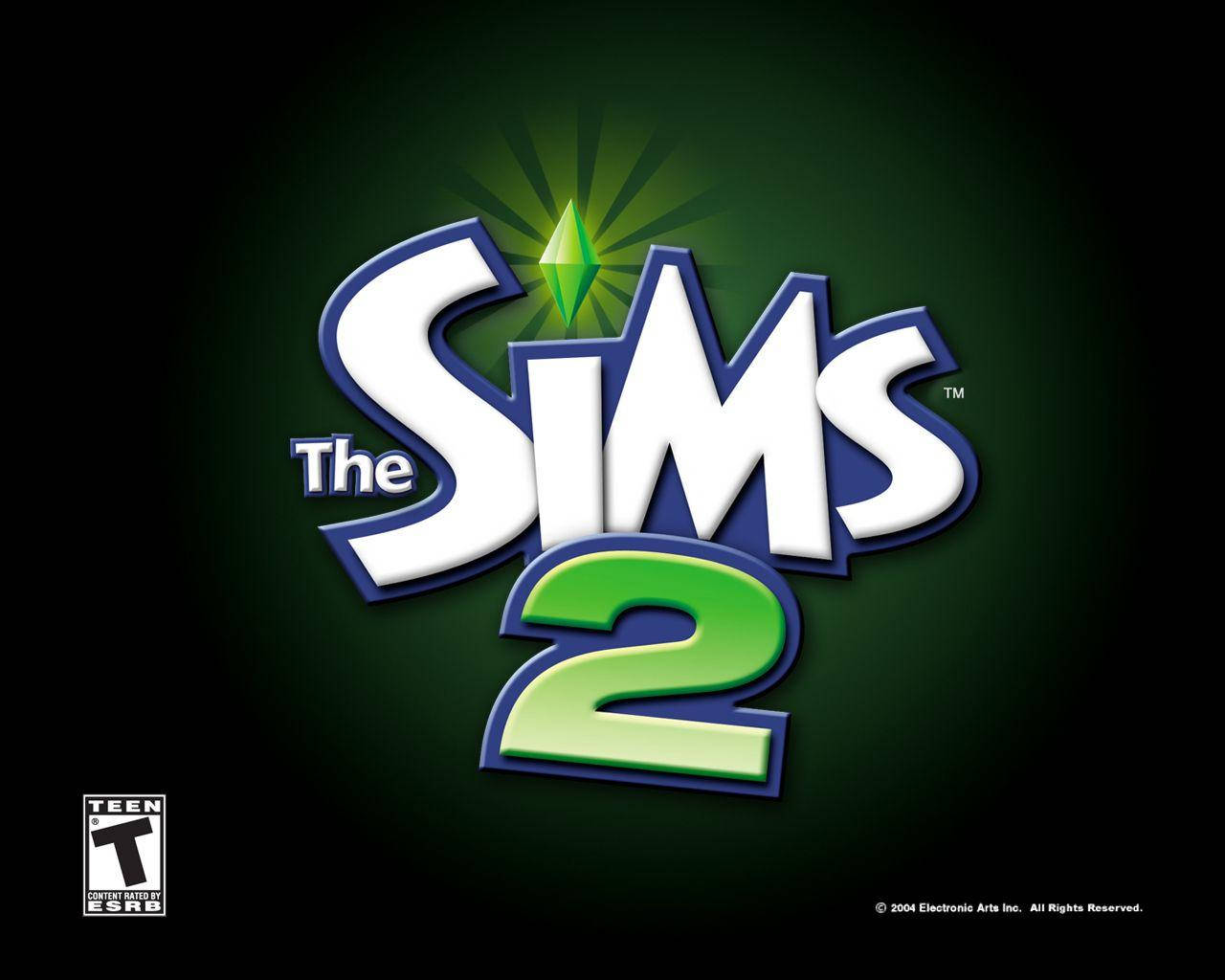 Logoafbildning af Sims 2 Wallpaper