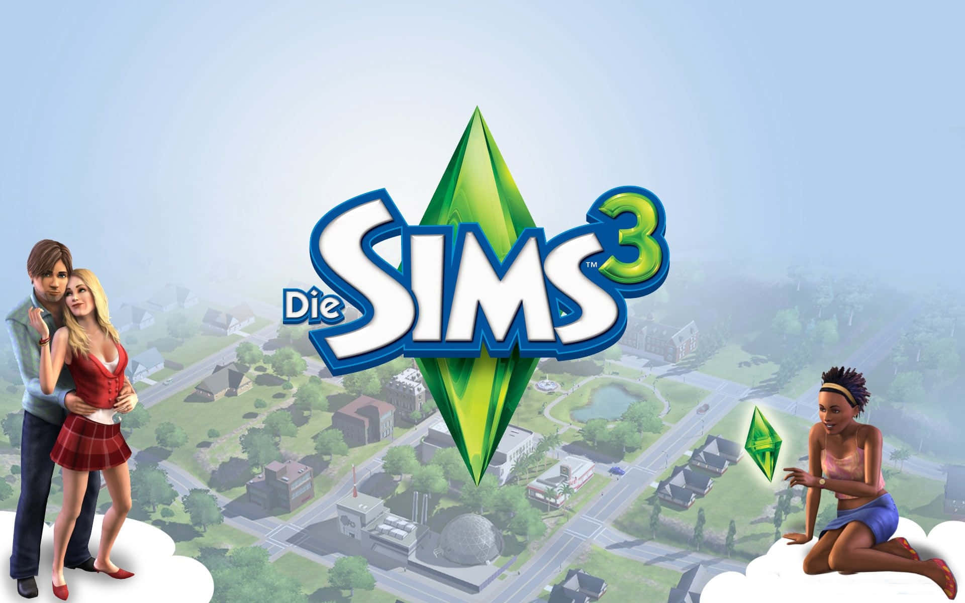 Unleash the power of imagination in The Sims 3 Wallpaper