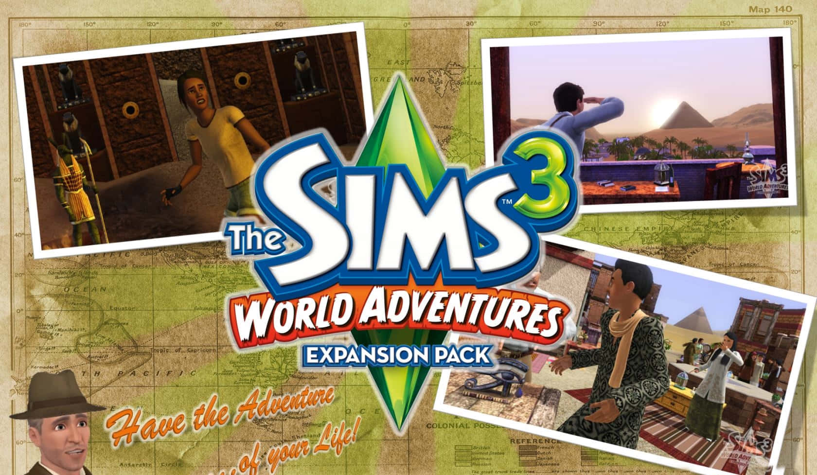 Gør dig klar til en spændende ny oplevelse - med The Sims 3 tapet! Wallpaper