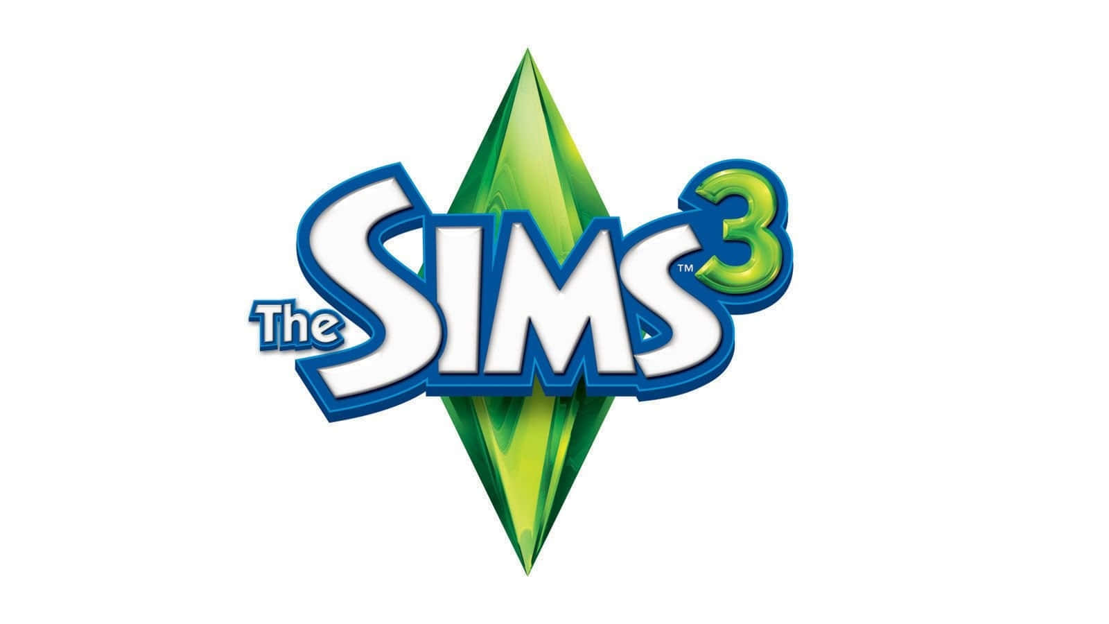 Wallpaperthe Sims 3 Vit Bakgrundsbild. Wallpaper
