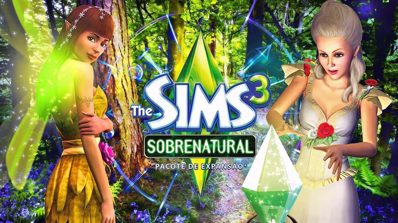 The Sims 3 Fairies Wallpaper