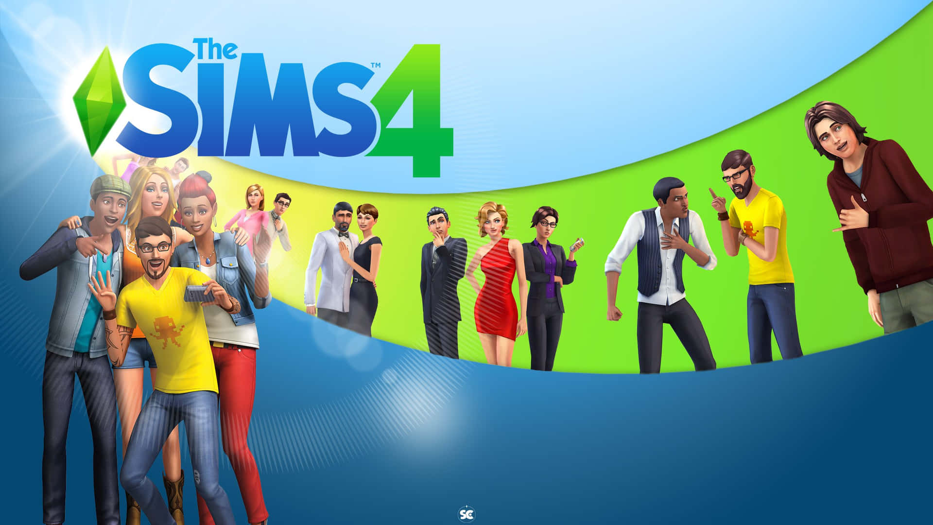 The Sims 4 Colorful Game Screenshot Wallpaper