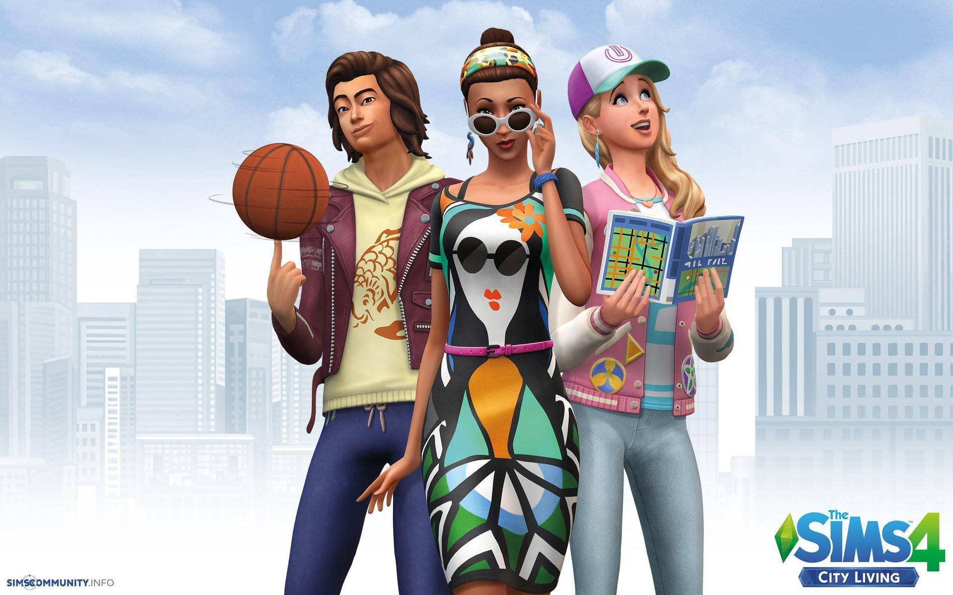 L'outfitdi The Sims Sfondo