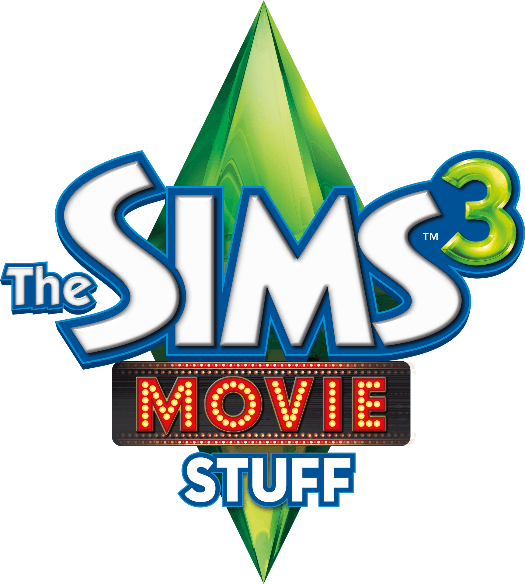 The Sims3 Movie Stuff Pack Logo PNG