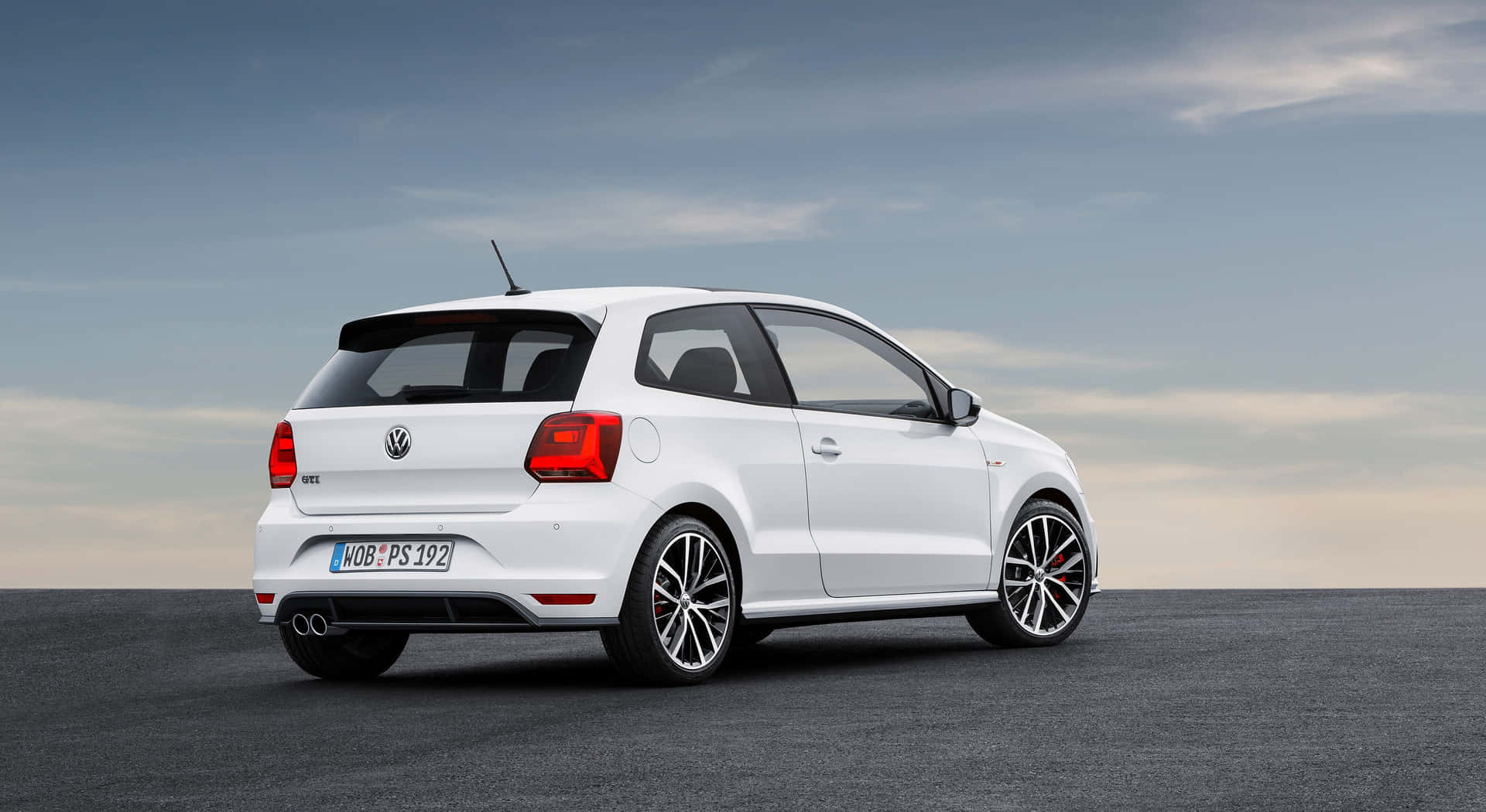 The Sleek And Stylish Volkswagen Polo In Action Wallpaper