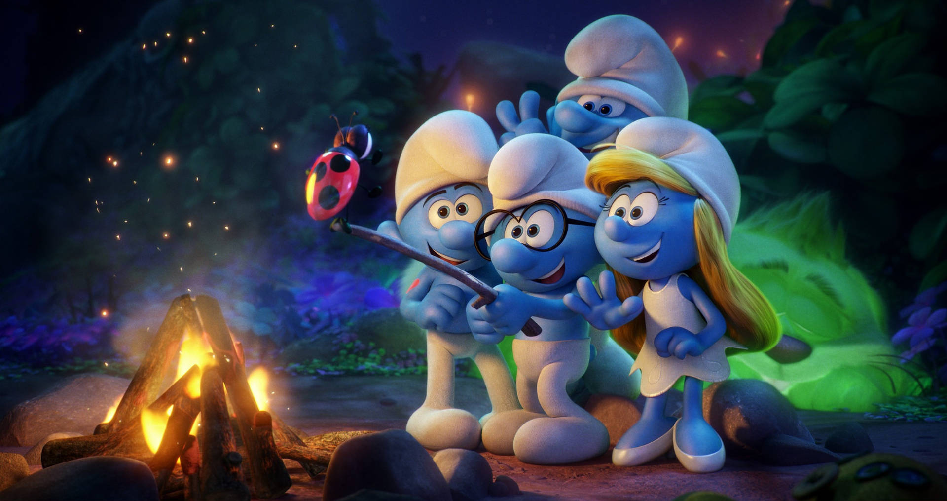 The Smurfs Movie 2017 Background