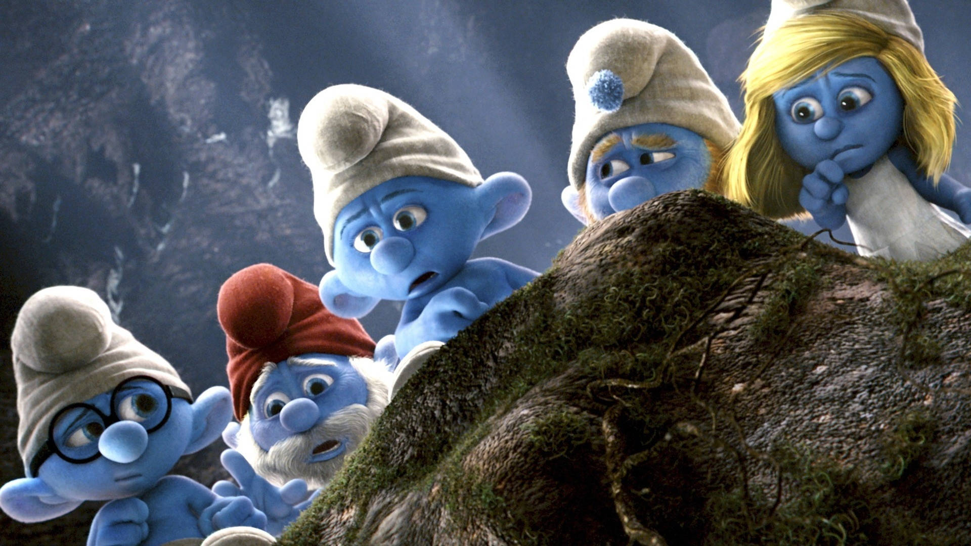 The Smurfs Movie Background