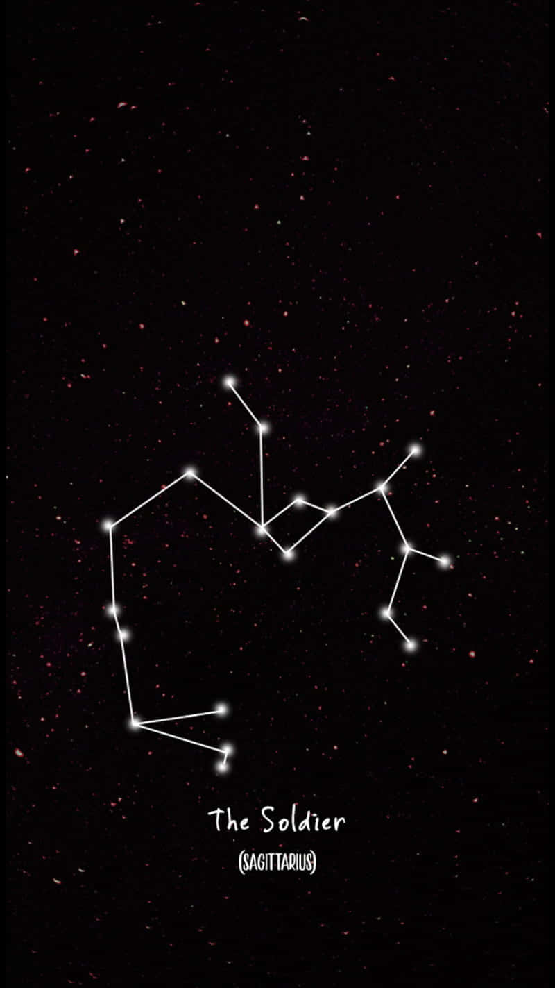 The Soldier Cute Sagittarius Constellation Wallpaper