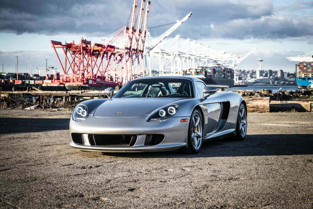 "the Sophistication Of Speed - Porsche Carrera Gt" Wallpaper