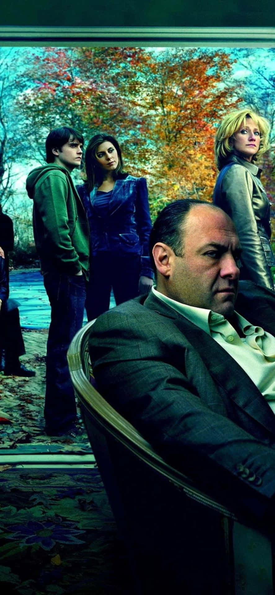 Follow the adventures of Tony Soprano and his family Wallpaper