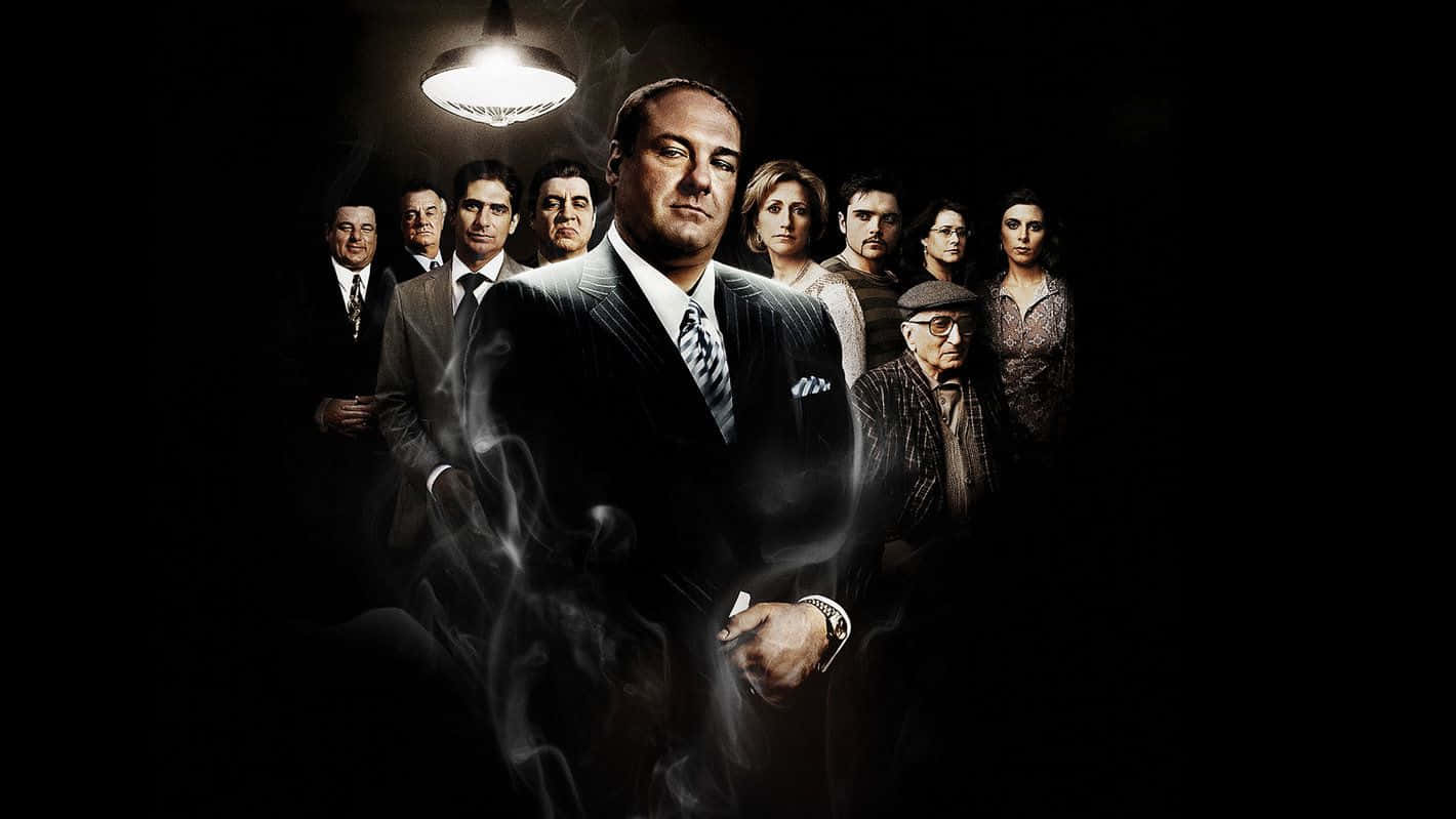 Family First: Tony Soprano and Family Wallpaper