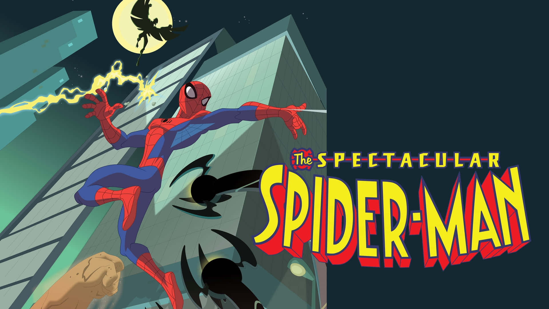 Denspektakulära Spider-man Omslaget. Wallpaper