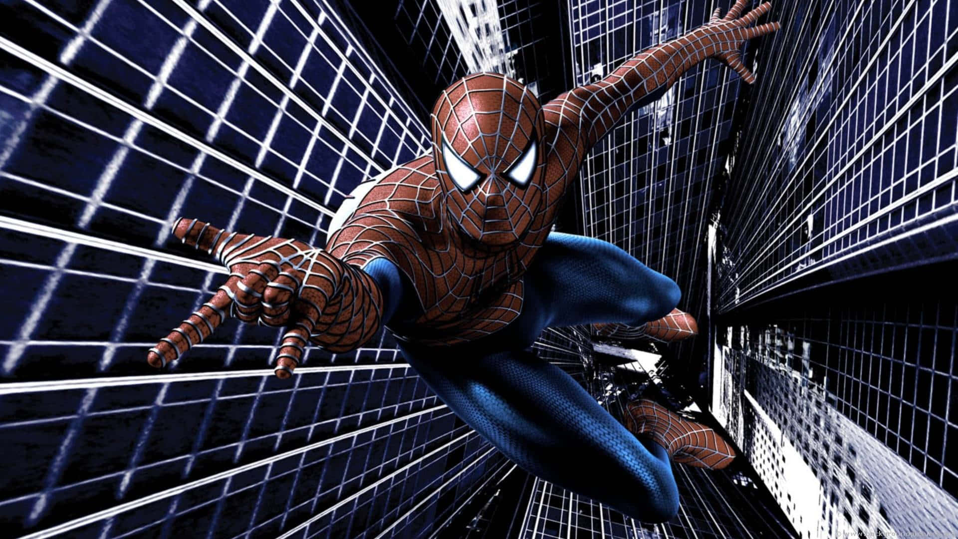 The Spectacular Spider-man In Action Wallpaper