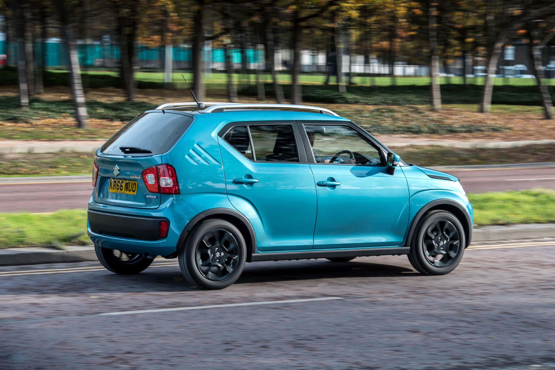 The Stylish And Robust Suzuki Ignis In Its Natural Habitat Wallpaper