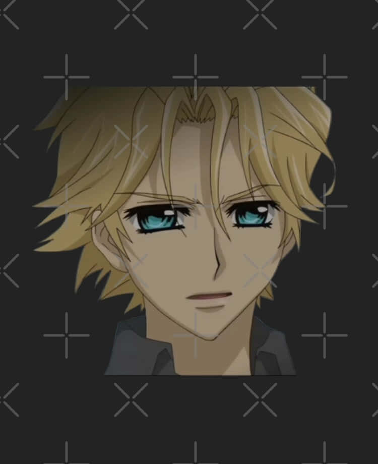 "the Suave Anime Character, Hanabusa Aido From Vampire Knight, In An Intense Mood" Wallpaper
