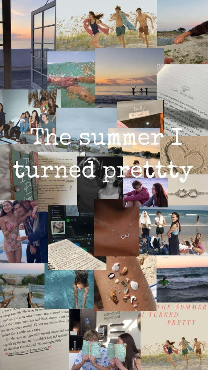 The Summer I Turned Pretty Collage Wallpaper