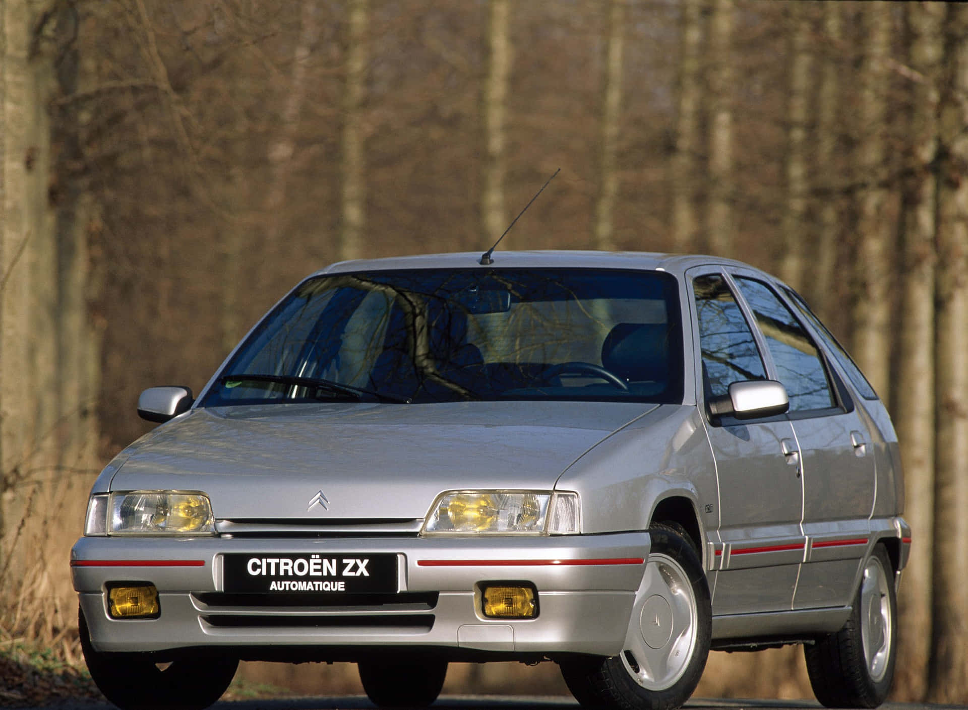 The Superior Citroen Zx In Full Display Wallpaper