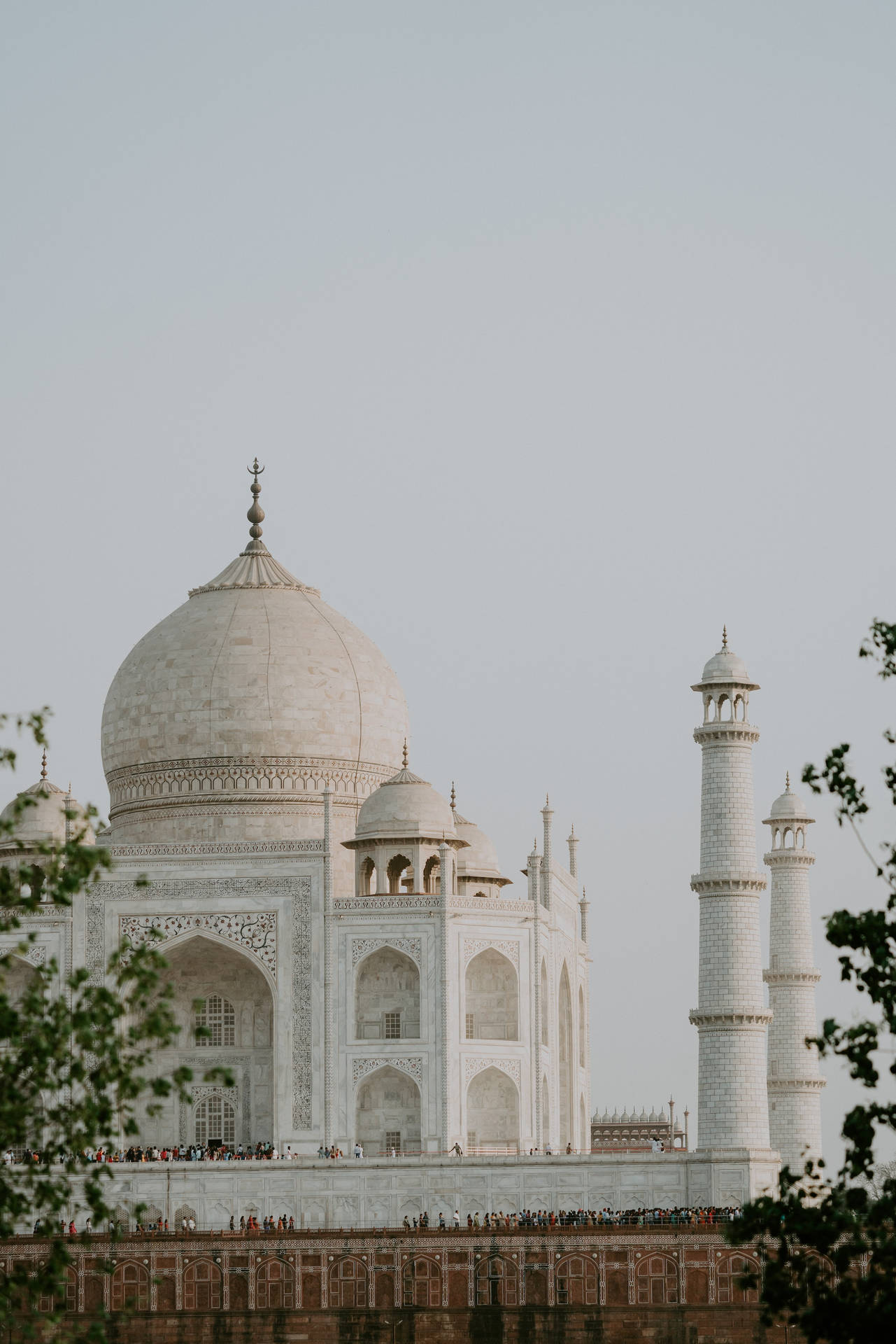The Taj Mahal's Kiosk Wallpaper