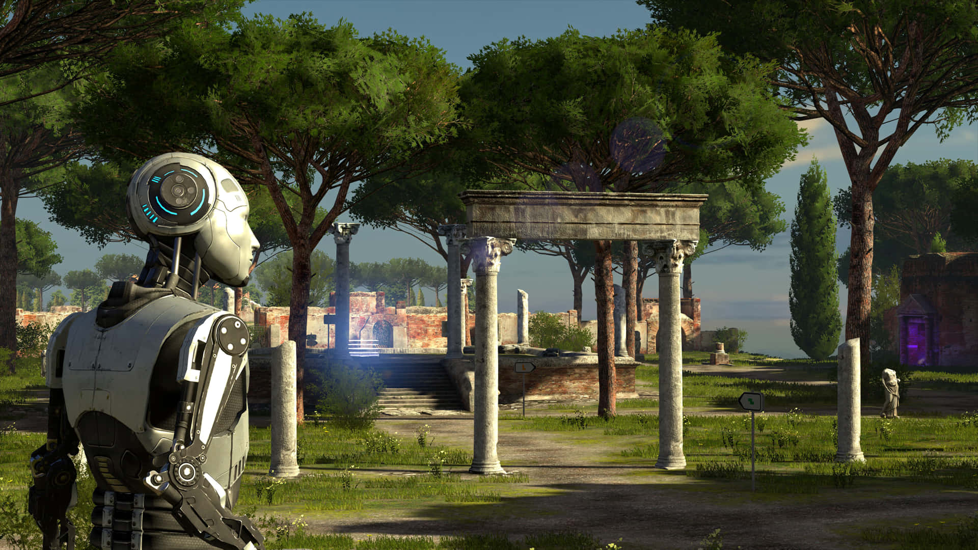The Talos Principle Background Land Of Ruins Background