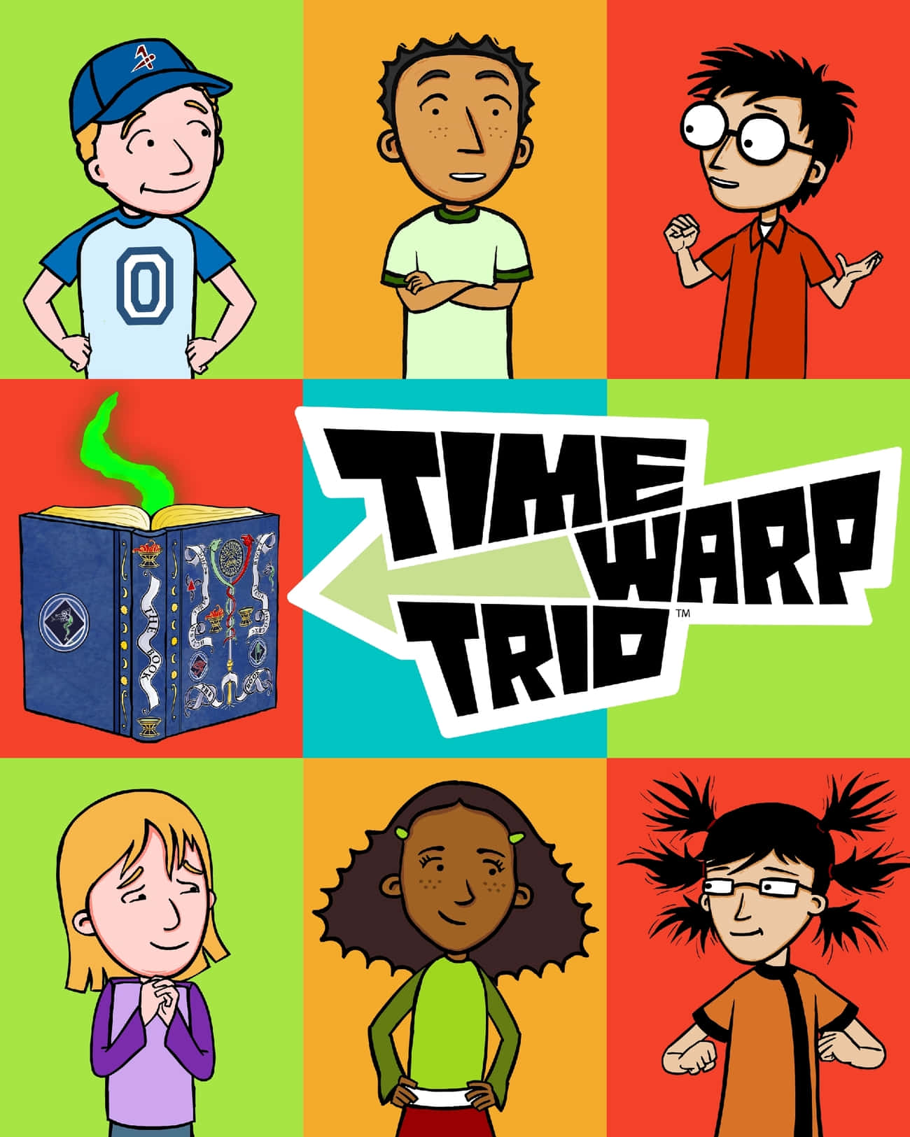 The Time Warp Trio On An Adventure Wallpaper
