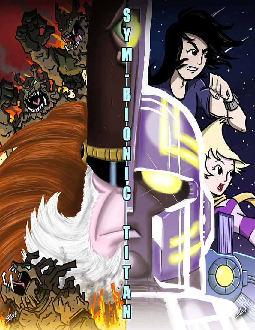 The Trio Of Sym-bionic Titan In Combat Mode Wallpaper