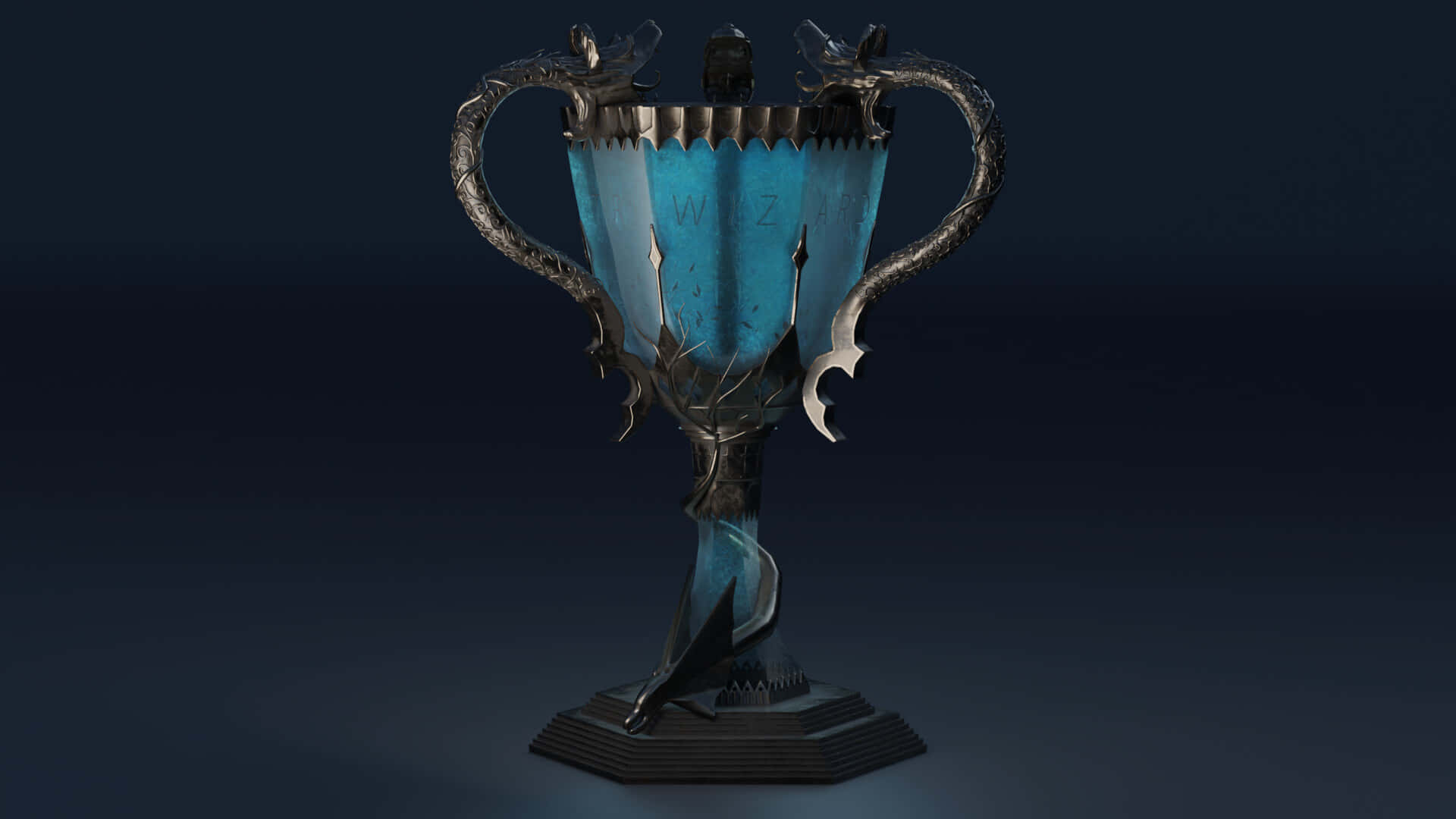 The Triwizard Cup, the mystical artifact of the magical tournament Wallpaper
