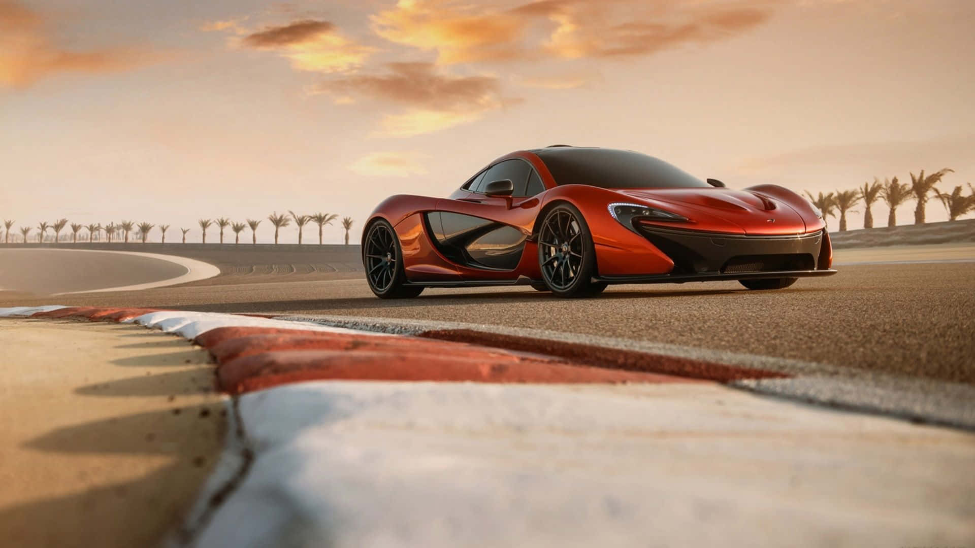The Ultimate Harmony Of Speed And Elegance - Mclaren P1 Wallpaper