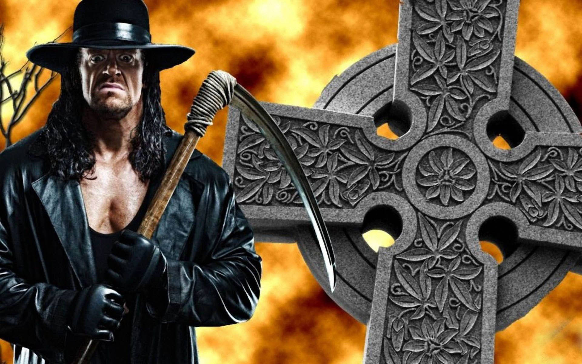 The Undertaker Cross Wallpaper