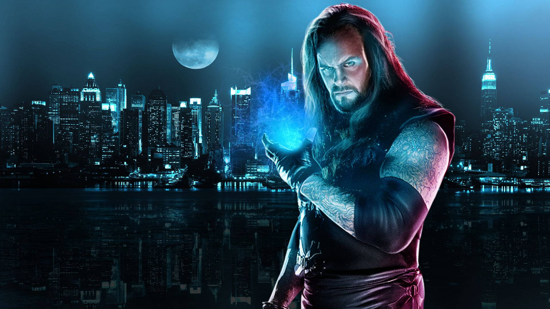 The Undertaker In The City Wallpaper