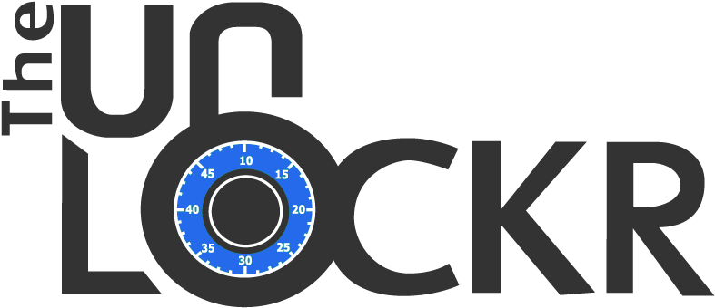 The Unlockr Logowith Stopwatch PNG