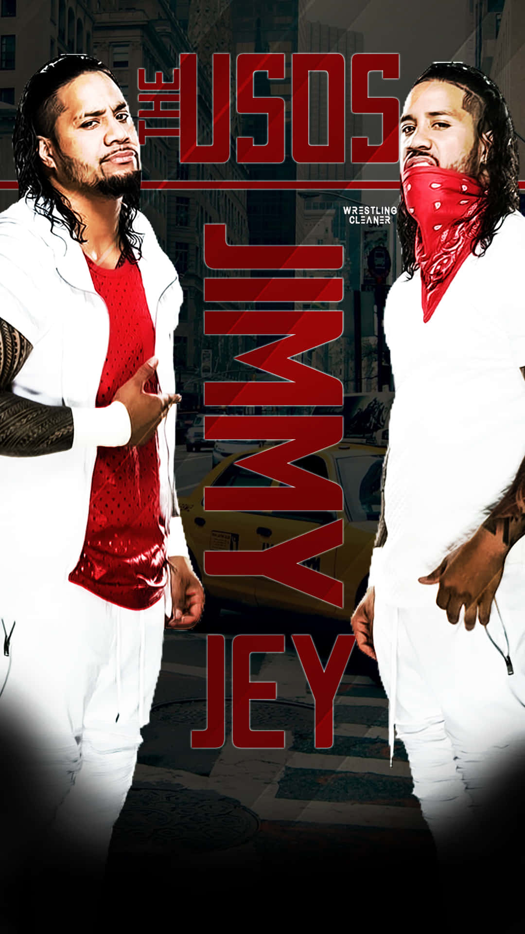 Download Powerful Wrestling Duo  Jimmy and Jey Uso Wallpaper  Wallpapers com
