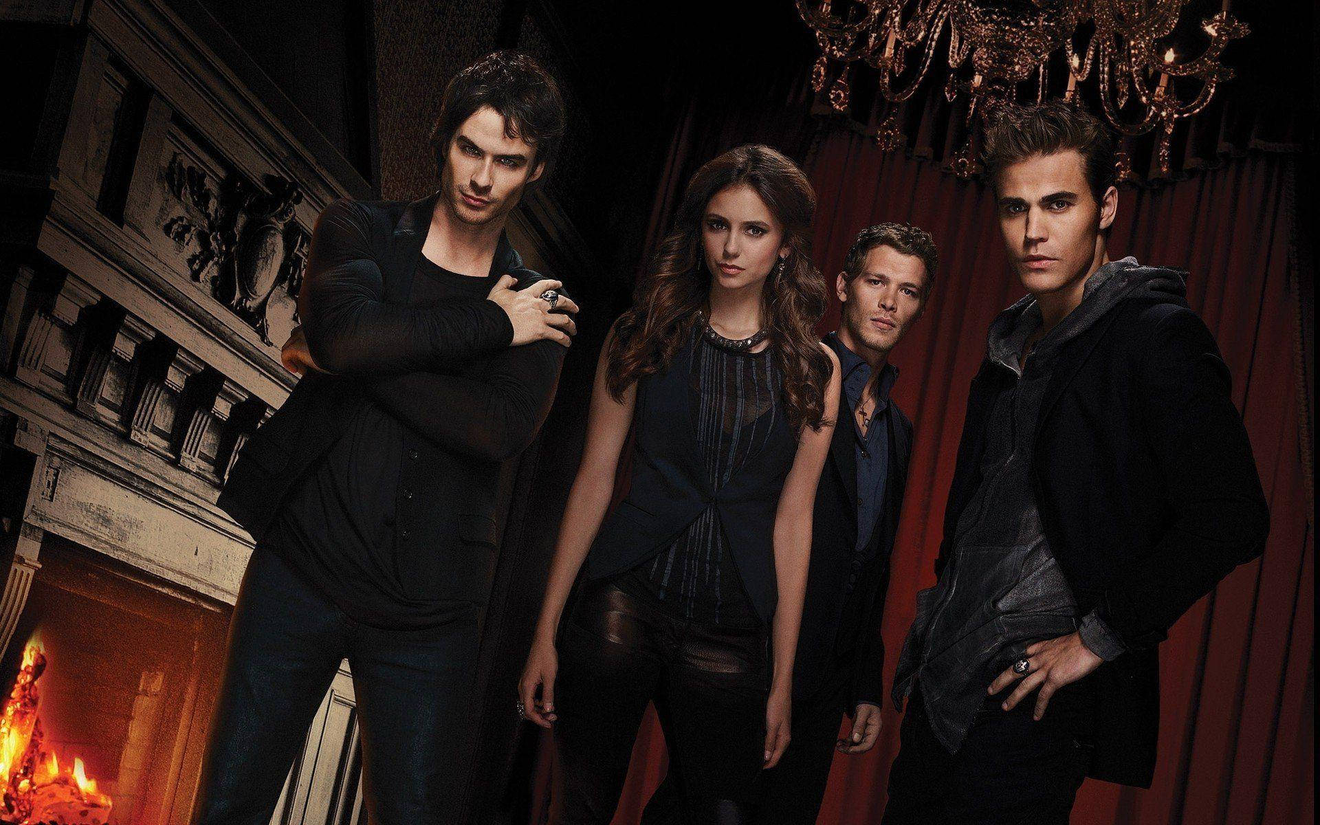 The Vampire Diaries Damon Salvatore Wallpaper
