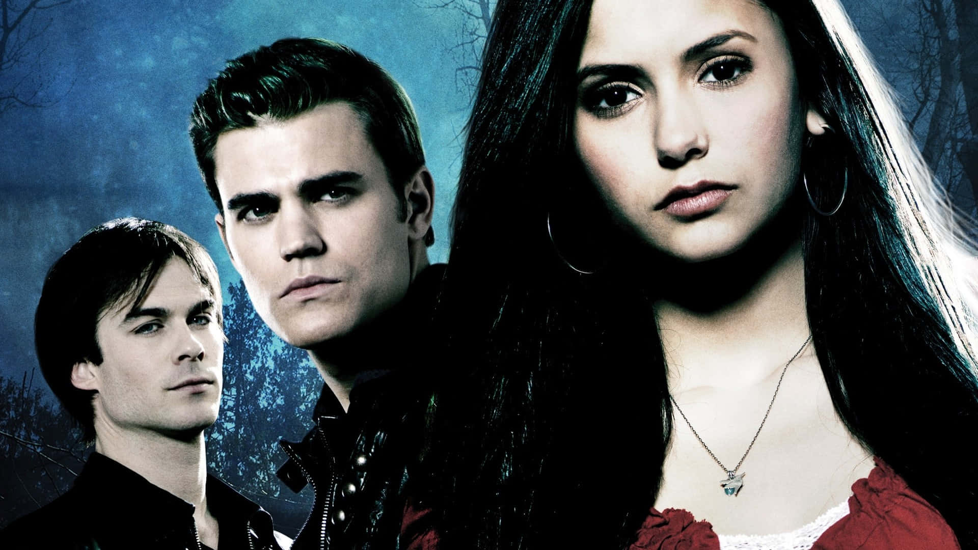 Nydden Ultimative Visuelle Oplevelse Med The Vampire Diaries Iphone Tapet. Wallpaper