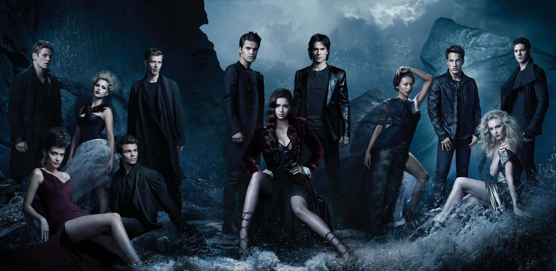 Get Ready for Adventure with The Vampire Diaries Iphone Wallpaper