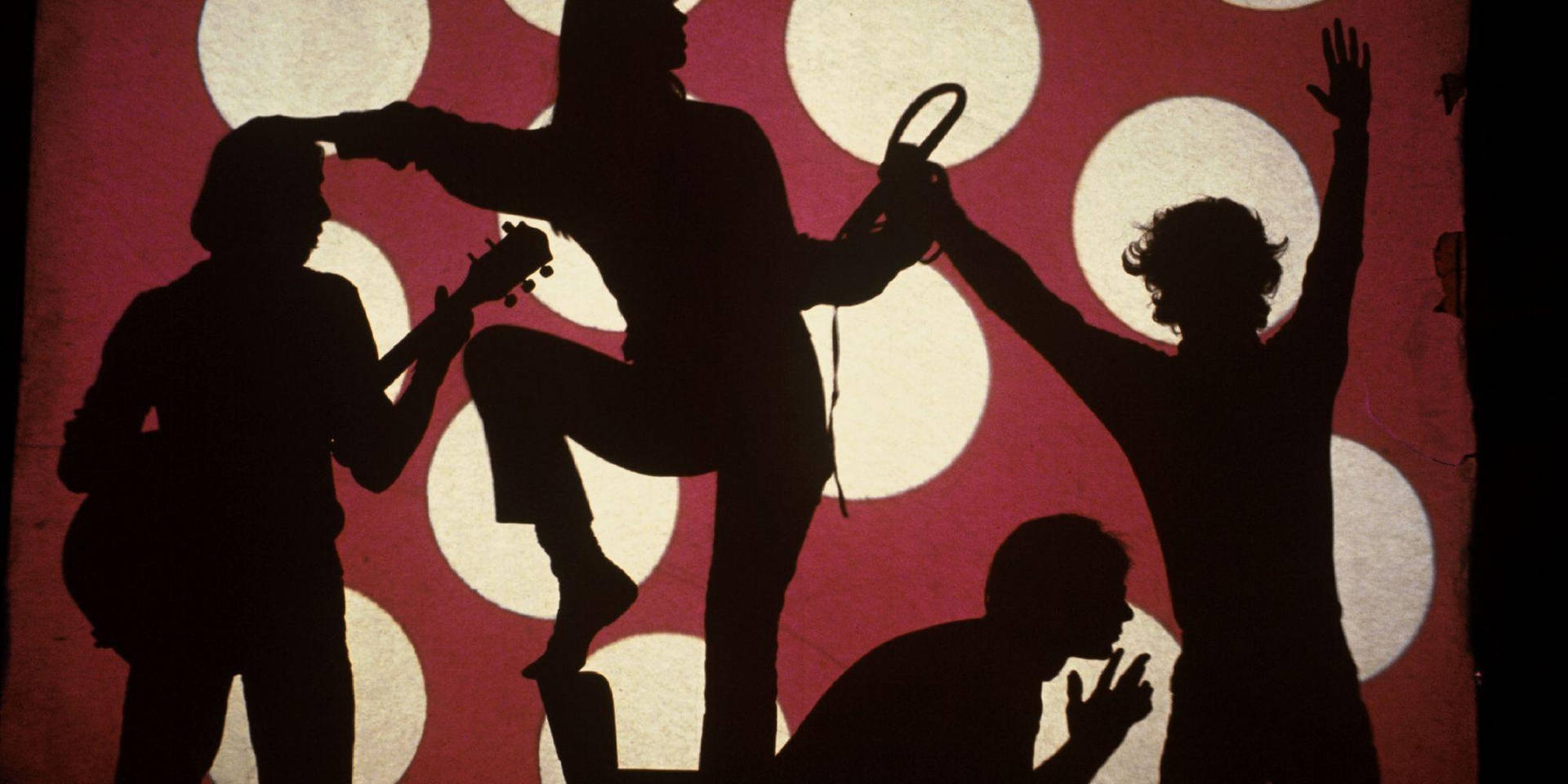 Dievelvet Underground 1966 Silhouette-illustration Wallpaper