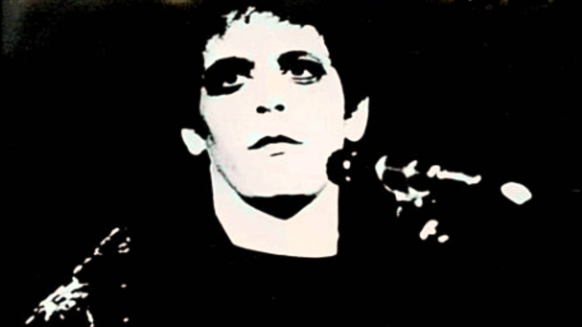Derehemalige Sänger Der Velvet Underground, Lou Reed, Mit Dem Albumcover Von 