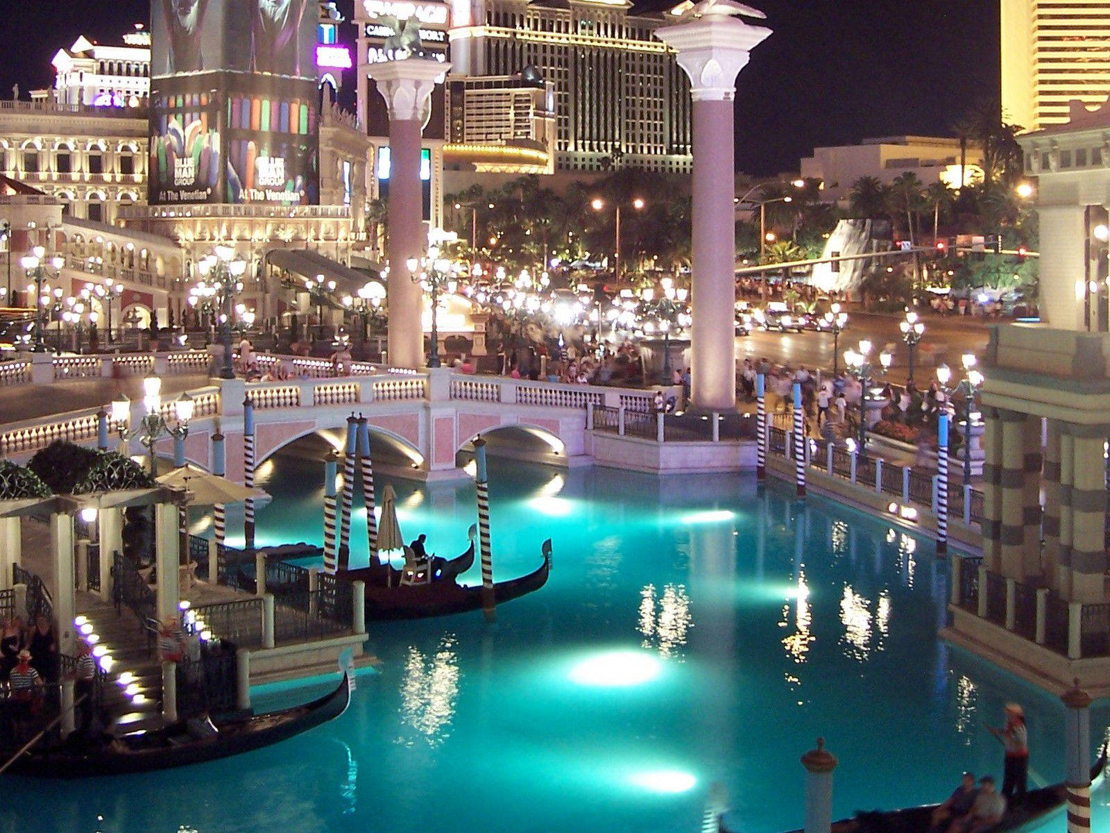 Det Venetianske Las Vegas skyline udtrykker en sans for luksus. Wallpaper