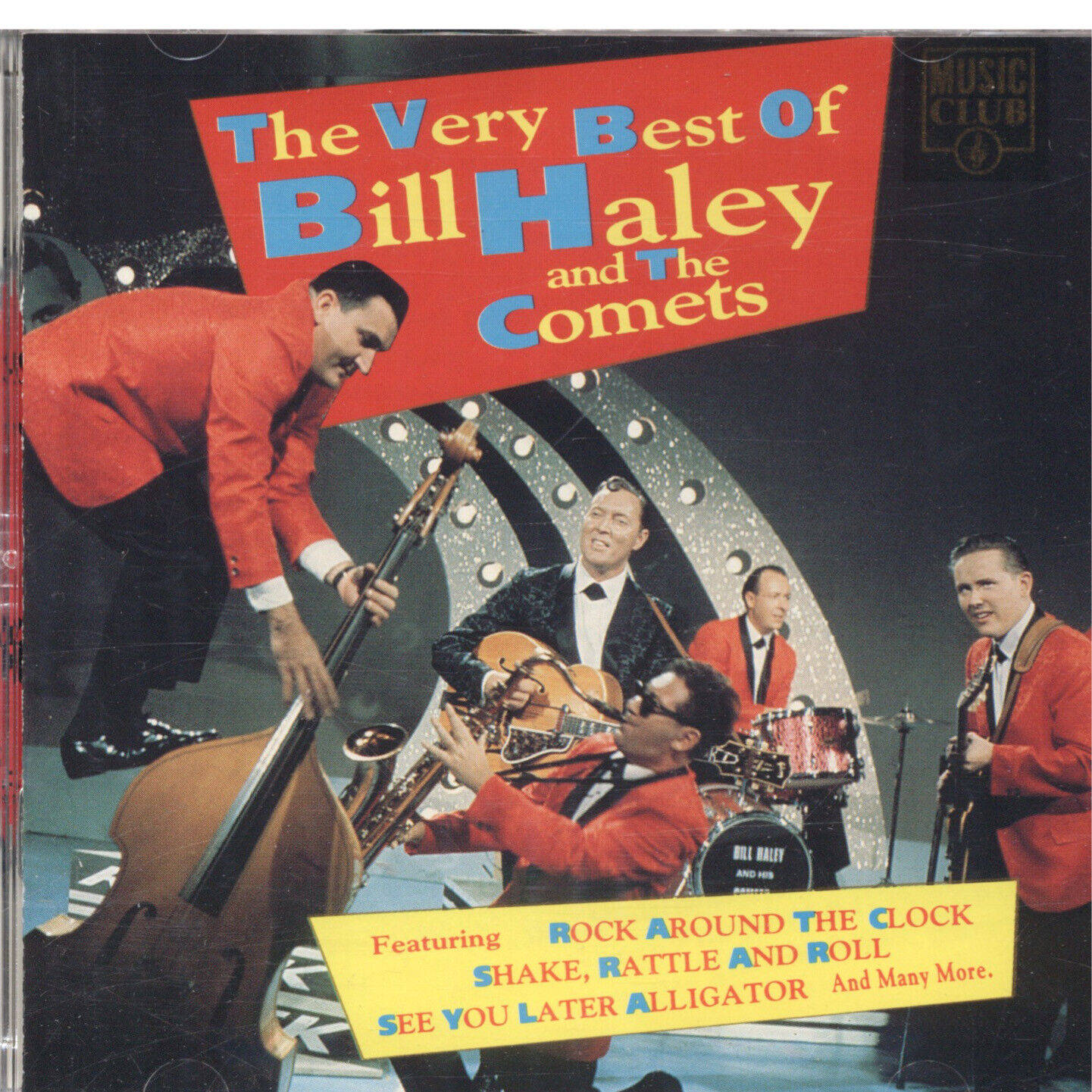 Copertinavintage Dell'album 'bill Haley And The Comets' Sfondo