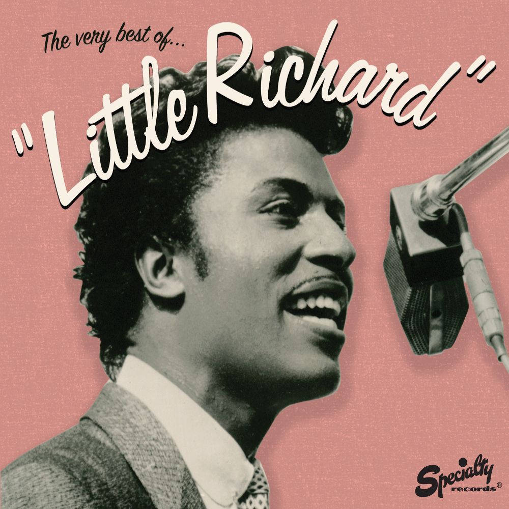 Detmycket Bästa Av Little Richard Albumomslag. Wallpaper